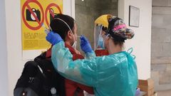 Alvedro ya realiza cribados a sus pasajeros