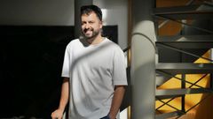 Xurxo, en el centro cultural Marcos Valc�rcel