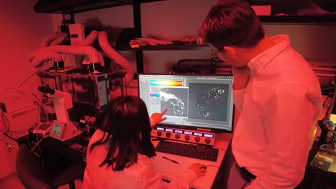 Laboratorio de la Universidad de Stanford, dirigido por�Sergiu Pasca, donde se ha realizado el avance