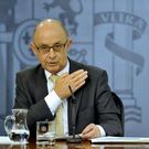 Montoro, defendiendo los nuevos presupuestos.