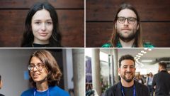 Lorena Gonz&aacute;lez, Pelayo &Aacute;lvarez, Elisa Vilabella y Eric Garc&iacute;a
