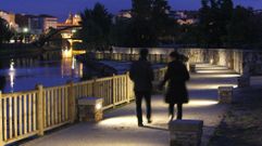 Las luces incrustadas al muro ser�n sustituidas entre el Malec�n y el puente viejo