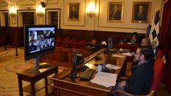 El pleno, presidido por el alcalde, �ngel Mato, se celebr� telem�ticamente.