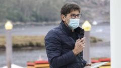 El alcalde de Dumbr�a, Jos� Manuel Peque�o