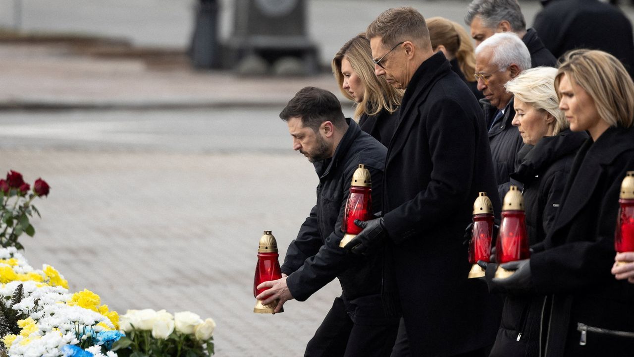 Europa arropa a Ucrania cuando se encamina al quinto año de guerra