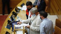 El diputado m�s joven, el nacionalista Daniel Castro, ha copresidido la sesi�n con una chaqueta de Alcoa.