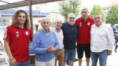 Celebraci�n del 35 aniversario de la pe�a celtista Alvelo en Ribeira