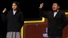 Piero Rai Ch�vez Huaroto y Alisce R�os Gonzales.