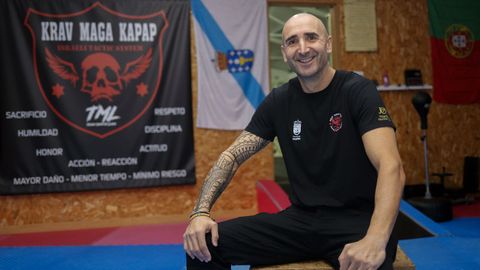 El instructor policial Jose Rodrguez.