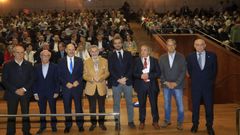 Asistentes al congreso del f�tbol gallego, celebrado la semana pasada