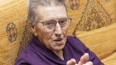 Carmen Souto cumplir&aacute; 100 a&ntilde;os el lunes y lo celebrar&aacute; en el D&iacute;a Internacional de la Mujer