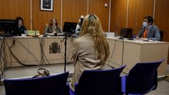 Imagen de archivo de un juicio por violencia de g�nero