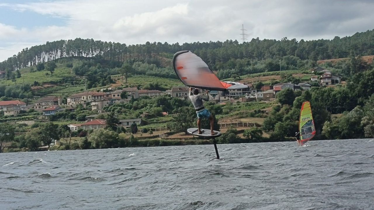 El Náutico de Castrelo de Miño repite podios en la clausura de la Copa Diputación de Windsurf