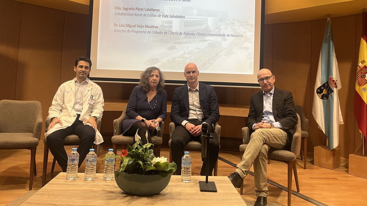 Una jornada en Pontevedra pone el foco en la detección precoz del cáncer de pulmón