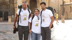 Stany Coppet inicia el Camino de Santiago desde Oviedo