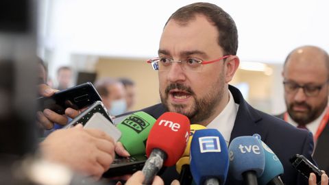 El presidente asturiano, Adri�n Barb�n