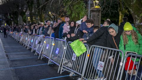 Cabalgata del D�a de Reyes en Noia.
