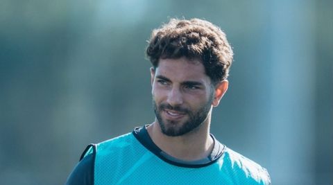 Javi Rueda se reencuentra con el equipo en el que estuvo cedido por el Celta el curso pasado.