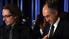 Responsables de Charlie Hebd� reciben el premio PEN en Nueva York