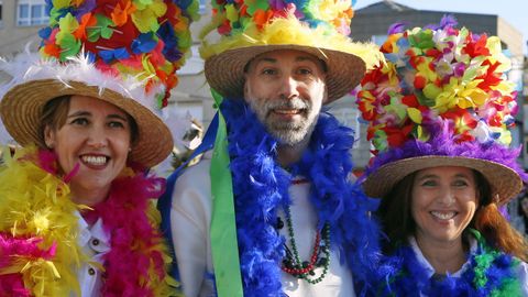 El colegio Julio Camba de Vilanova homenaje� los distintos entroidos de Galicia