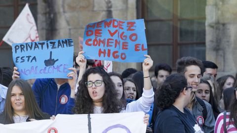 Manifestaci�n en Santiago