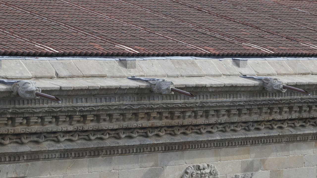 Los santiagueses sacan las garras por su patrimonio: de la polémica por las papeleras de Siza a las gárgolas del Hostal