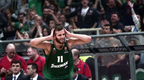 Imagen del Panathinaikos-CSKA de Euroliga