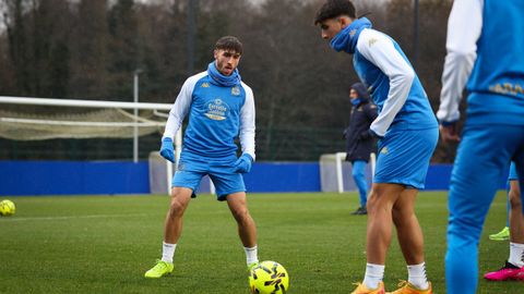 Altimira, durante el entrenamiento de ayer en el D�por Training Center