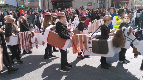 Desfile de los escolares de Barbads
