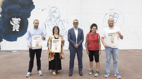 Presentaci�n do programa do II Encuentro Pintero, este venres no barrio de San Cristovo 