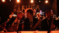 Foto de archivo de un concierto de la Blue Devils Big Band en el  Garufa