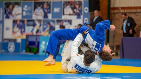 Supercopa de Espa�a de Galicia de Yudo en el pabell�n San Narciso de Mar�n
