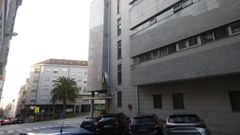 Los juzgados de Ferrol en la calle Coruña