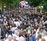 El San Froil�n mantiene su capacidad para atraer p�blico. 