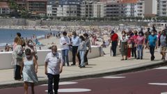 La calzada pintada en el Paseo de Silgar se sustituir� por una plataforma �nica adoquinada para remarcar la preferencia peatonal 