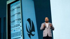 Cristiano Amon, CEO de Qualcomm, anunci� la nueva l�nea de procesadores Dragonfly en la feria Computex, en Taipei.
