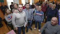 Un centenar de personas acudieron a la celebraci�n anual de L�a Chea de San Xo�n. 