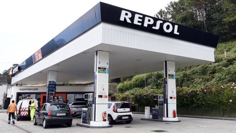 Estaci�n de servicio de Repsol