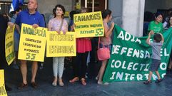 Concentraci�n de interinos delante de la Consejer�a de Educaci�n.Concentraci�n de interinos delante de la Consejer�a de Educaci�n 