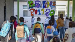 Imagen de archivo del inicio del curso 2019-2020 en el colegio noi�s.