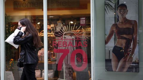 Una tienda de lencer�a, en una imagen de archivo