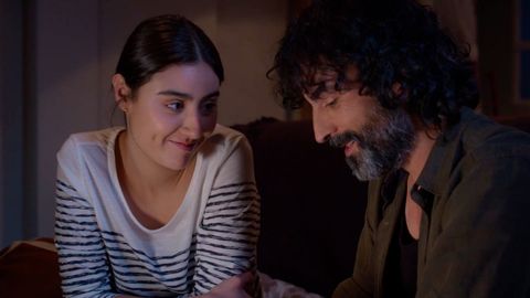 Cristina Andrade e Alberto Rol�n, en �Saudade de ti�