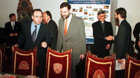 Mariano Rajoy presidi el Consejo Jacobeo en 1999, cuando era ministro de Cultura.