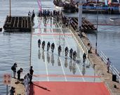 Vilanova de Arousa acogi� el inicio de la Vuelta 2013. 