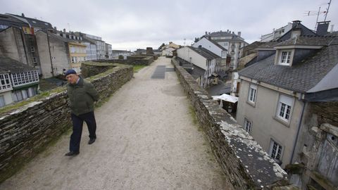 Muralla de Lugo, el adarve