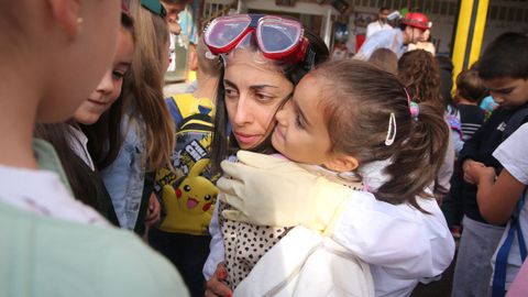 Vuelta al cole en el CEIP Rubins (Vilagarca)