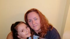 Carmen Mar�a Riera y su hija Manuela Garcia