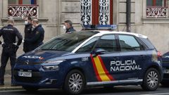 La Polic�a Local de Santiago entreg� al detenido a la Polic�a Nacional. En la imagen de archivo, una patrulla del cuerpo