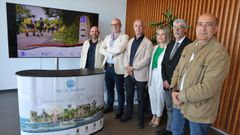 Un momento de la presentaci�n de la actividad en Vilanova