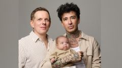 John, Kike y su beb.